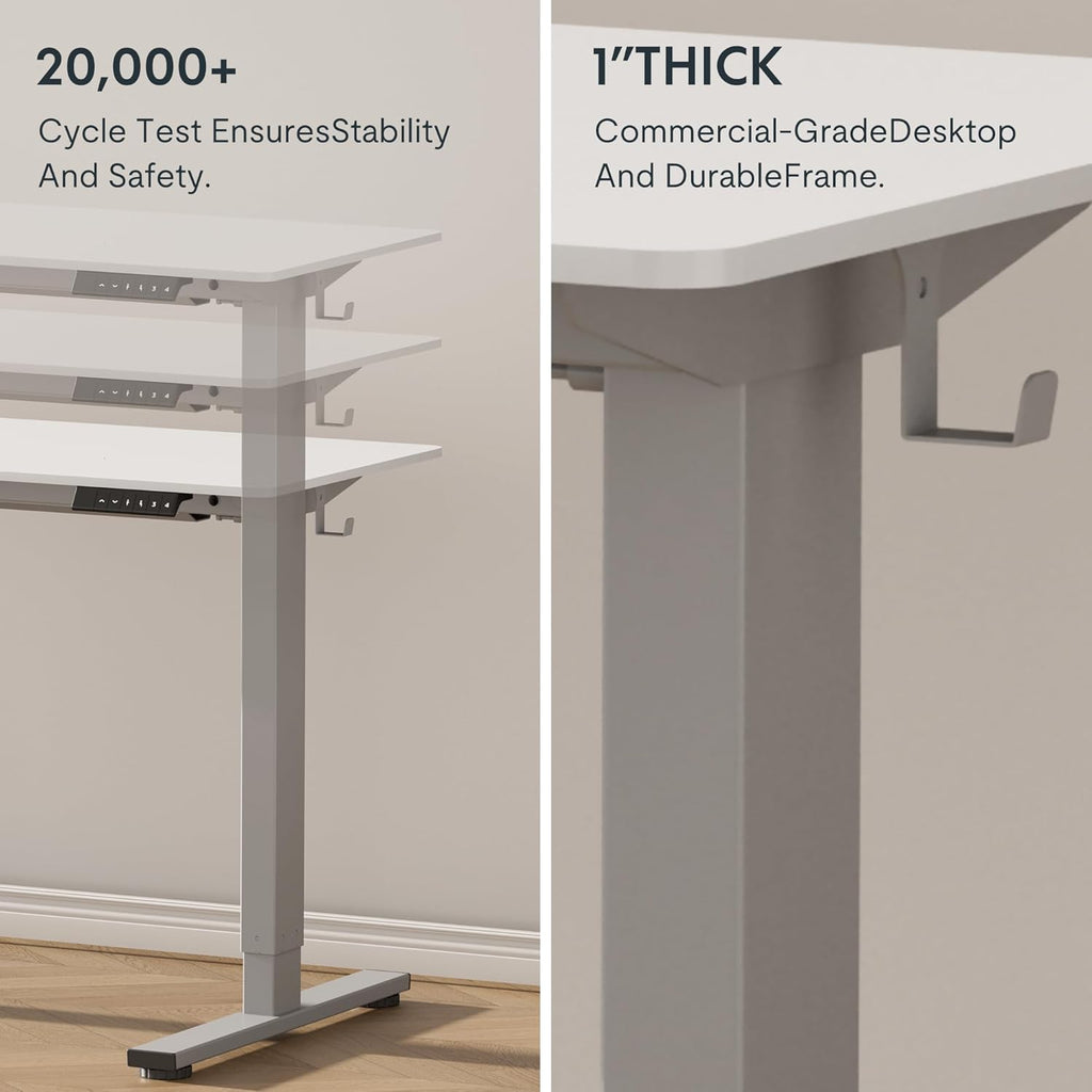 FLEXISPOT Electric Standing Desk With Whole-Piece Desktop - EN1