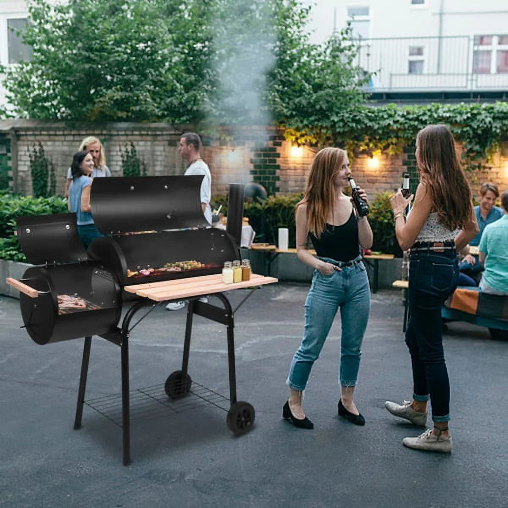 Outdoor BBQ Grill Barbecue Pit Patio Cooker