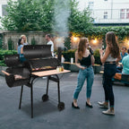 Outdoor BBQ Grill Barbecue Pit Patio Cooker