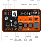 AIVOLT Dual Fuel Portable Inverter Generator, 11250 Watts