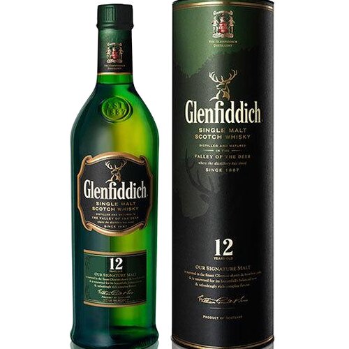 Glenfiddich 12 Yr Single Malt Scotch Whisky - 750ML