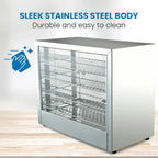Eurochef 4-Tier Electric Food Warmer Display, 1000W Stainless Steel - EU-P1S