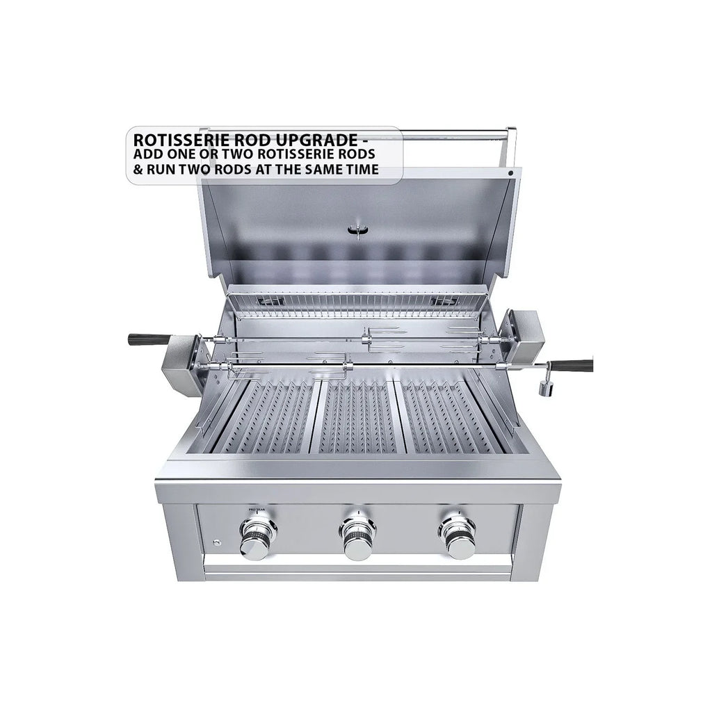 Ruby 3 Burner Pro-Sear 30in Natural Gas Grill