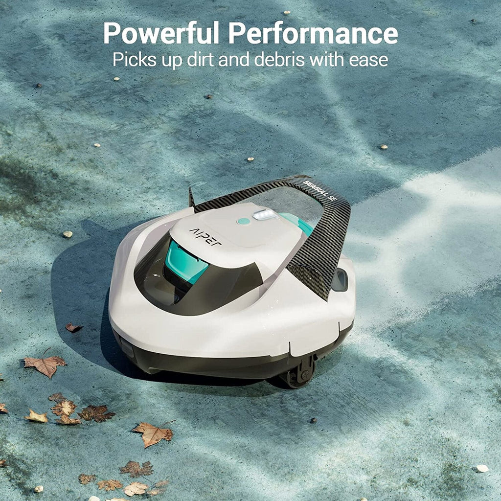 Aiper Cordless Robotic Pool Cleaner With Dual-Drive Motors - Seagull 600