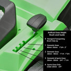 Turfmatic Artificial Grass Sweeper, 15 Inch Brush, 1800W, 2-In-1 Design