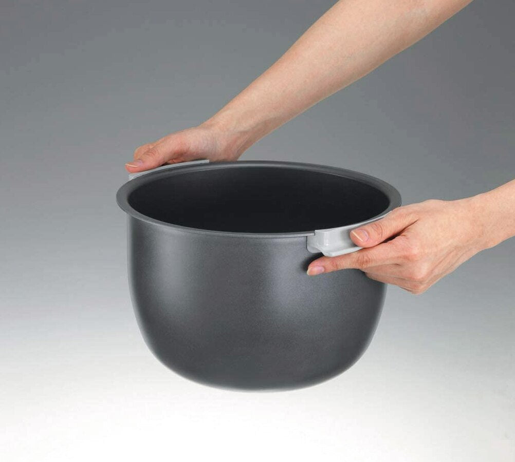 Zojirushi Made In Japan Neuro Fuzzy Rice Cooker And Warmer, 5.5-Cup, Premium White - NS-ZCC10