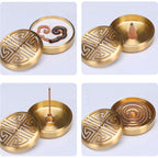 Powder Incense Burner Brass Tools Kit