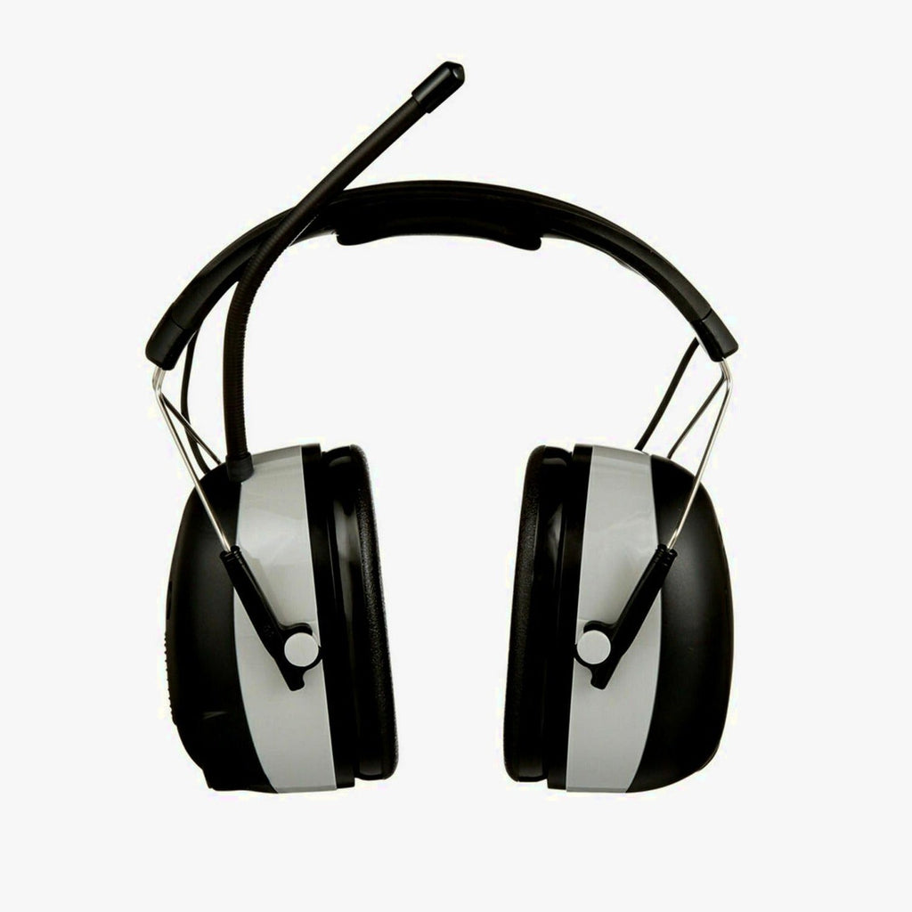 3M WorkTunes Connect AM/FM Hearing Protector With Bluetooth Technology, Black, 1 Pack - 90542H1-DC-PS