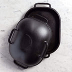Challenger Breadware Cast Iron Bread Pan, 15.4 in x 10.5 in x 5.4 in, 22 Pounds