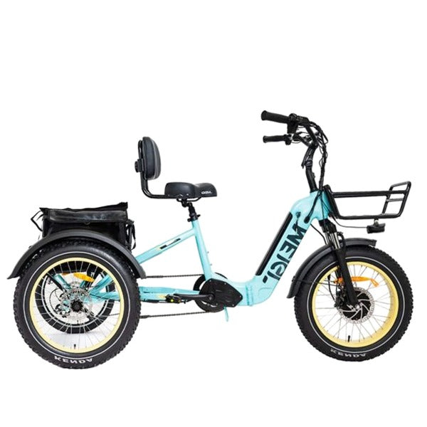 DWMEIGI Silverado 20 Foldable Fat Tire Electric Trike 48V/14AH 750W, 330LBS - MG2301
