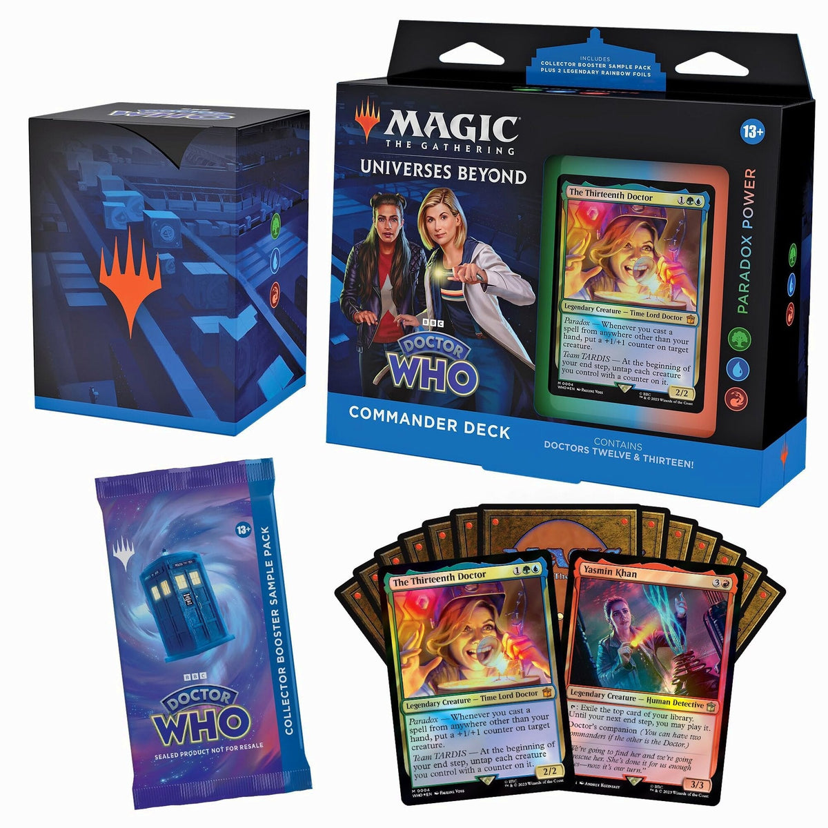 Magic: The Gathering Doctor Who Commander Deck Bundle - D23630000