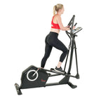 Sunny Health & Fitness Cardio Elliptical Cross Trainer With 18 Inches Stride And 16 Resistance Levels - SF-E3890