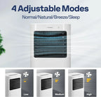 SPECSTAR Evaporative Air Cooler 600CFM 5.3 Gal Water Tank - LED Display and Remote Control