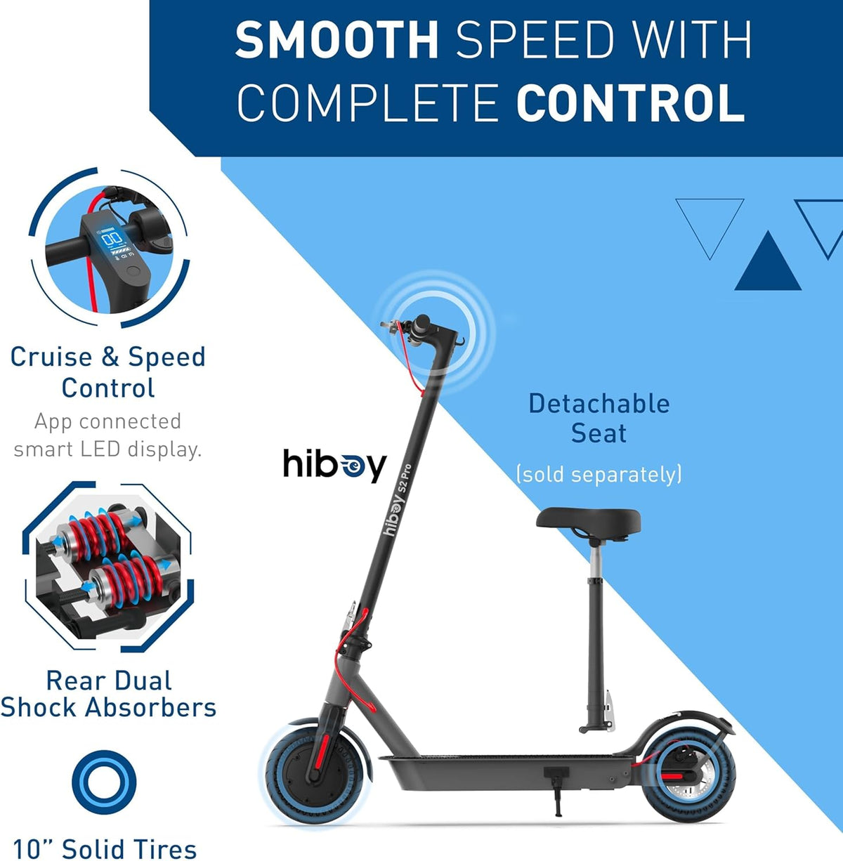 Hiboy Electric Scooter - S2 Pro/S2 Max