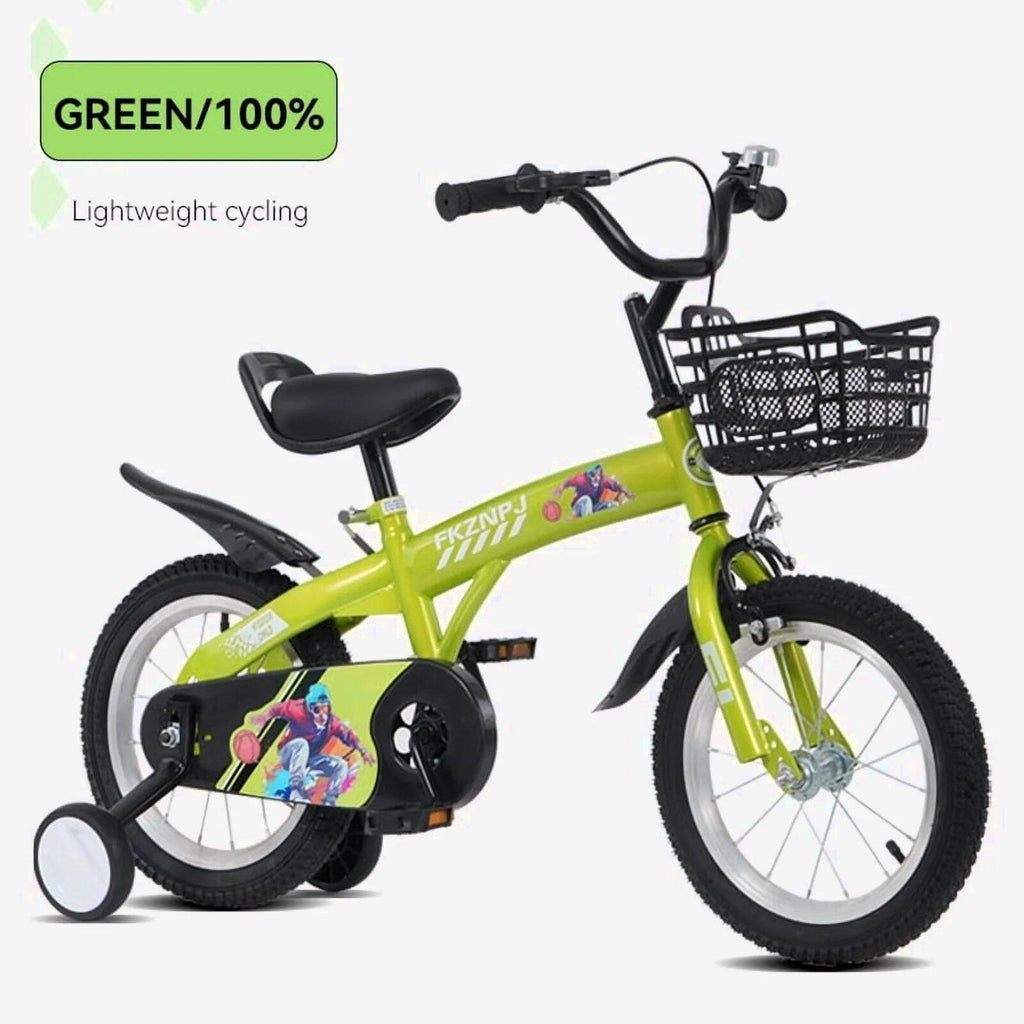 Baprem Girls' Bicycle, 18 Inch, Pink - Single Speed