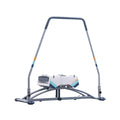 Aeroski Ski Fitness Workout Machine With Recoil Spring Resistance, Gray - 2.0
