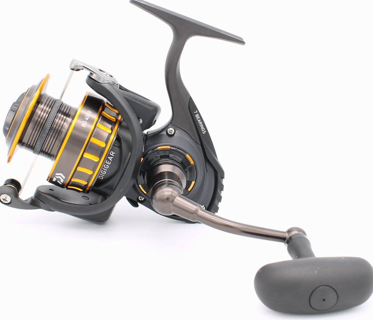 Daiwa Black Anodized Aluminum Spinning Reel - BG