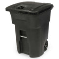 Toter Wheeled Trash Can, 96 Gallon, Black