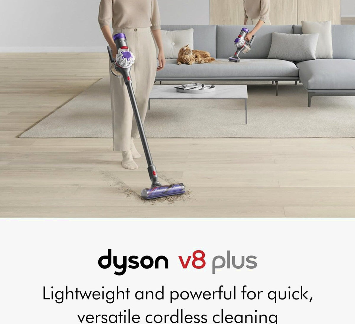 Dyson V8 Plus Cordless Vacuum Cleaner - SV25