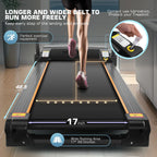 Tikmboex Treadmill With Auto Incline, 3.25HP Motor, 300 lb Capacity