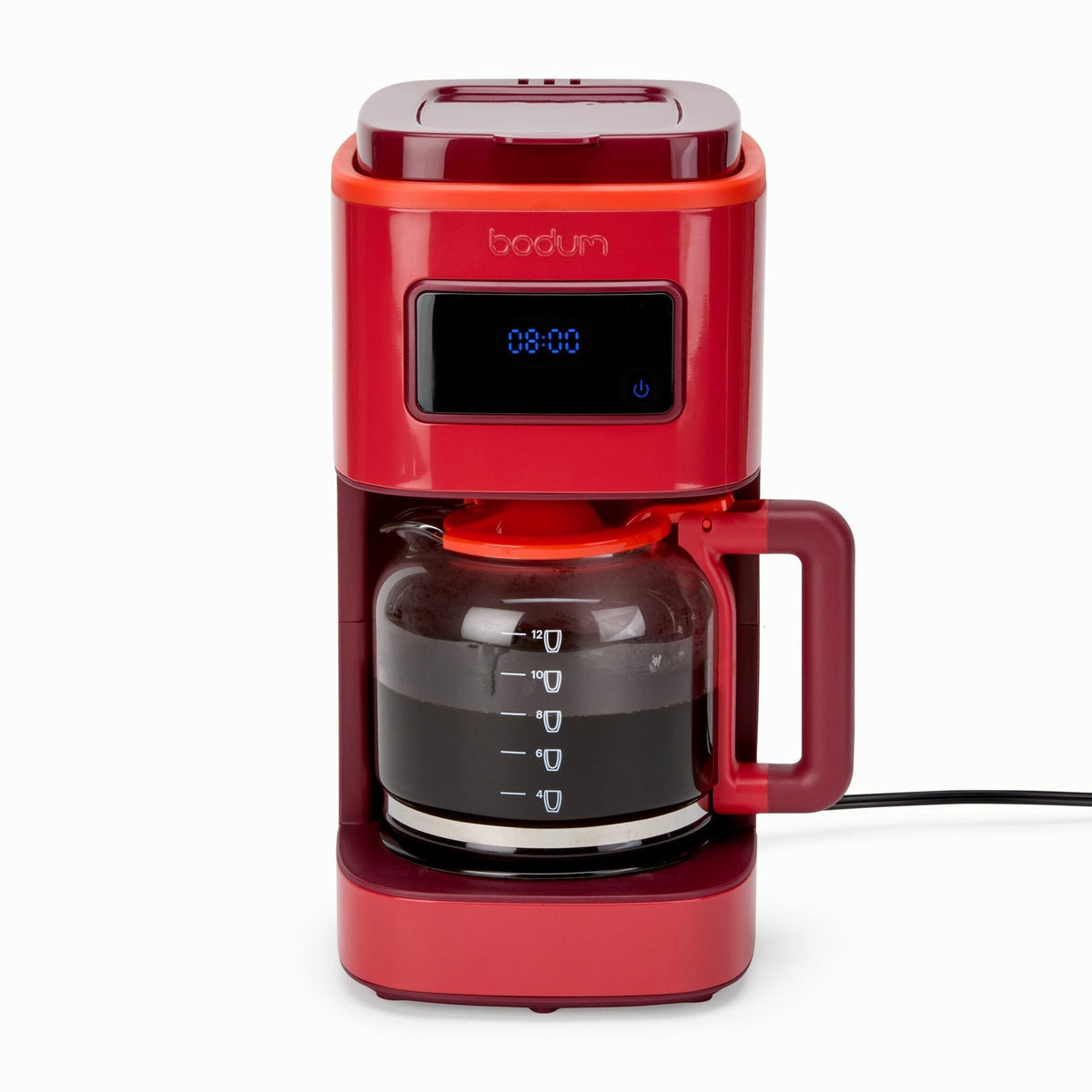 Bodum Programmable 12-Cup Coffee Maker - Red