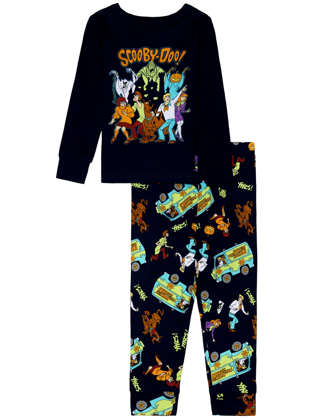 Character Toddler Viscose Halloween Pajama Set, 2-Piece, Sizes 12M-5T