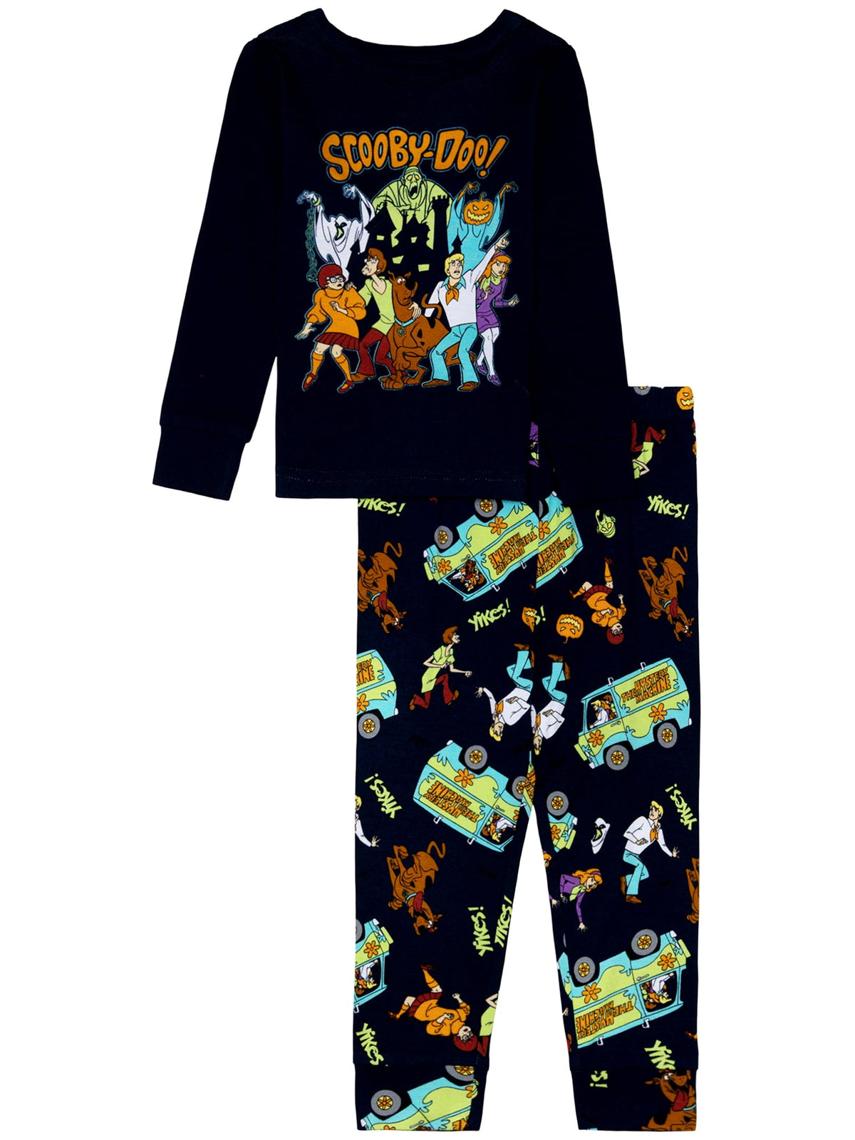 Character Toddler Viscose Halloween Pajama Set, 2-Piece, Sizes 12M-5T