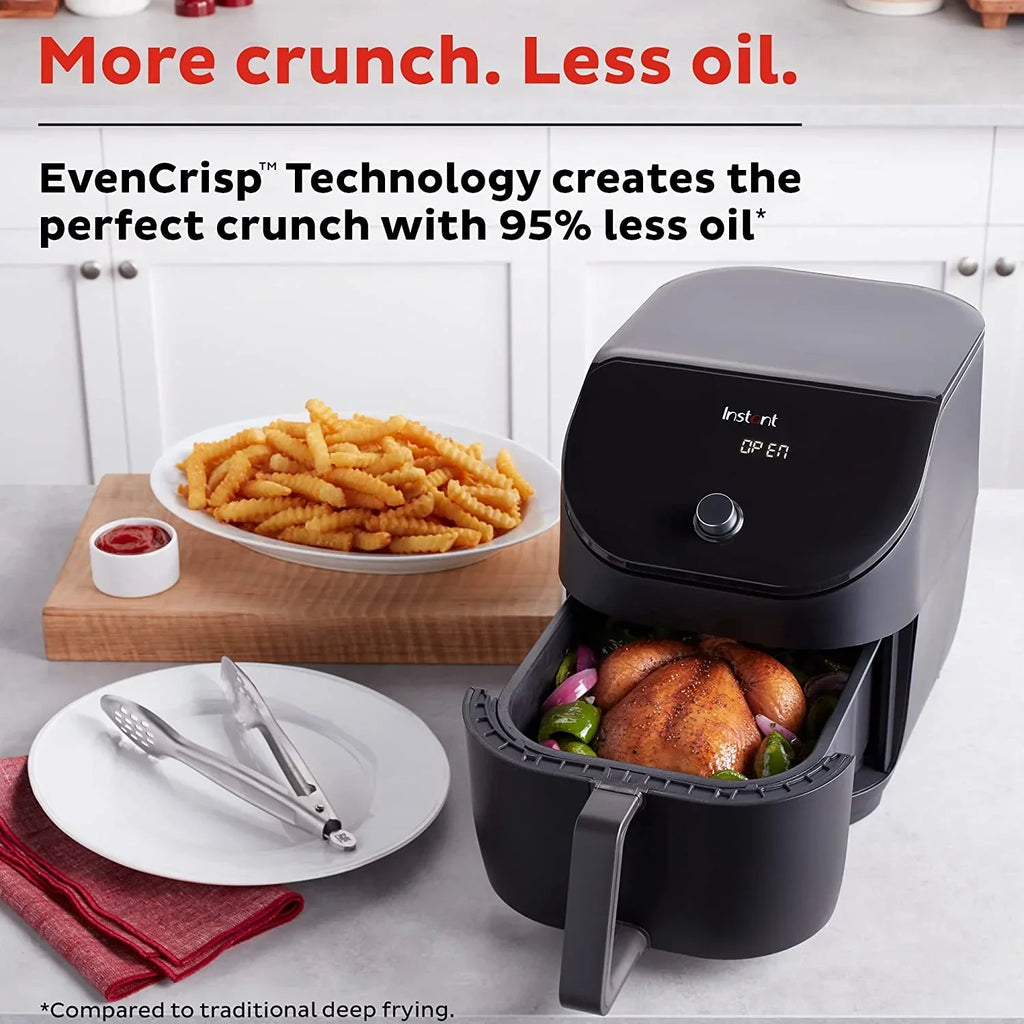 Instant Vortex Slim XL 6QT Air Fryer, Black