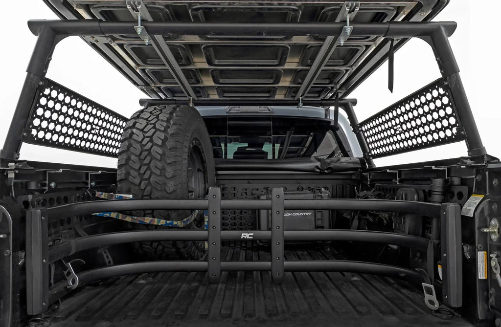 Rough Country Bed Rack Molle Panel Kit For 2005-2023 Toyota Tacoma - 73114