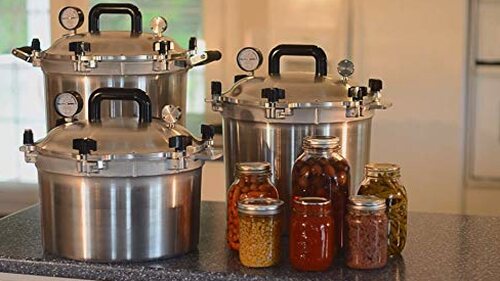 All American Pressure Cooker And Canner, 30 qt, Silver - 930