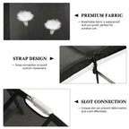 7 Position Folding Outdoor Chaise Lounge Chair With Cushion And Pillow