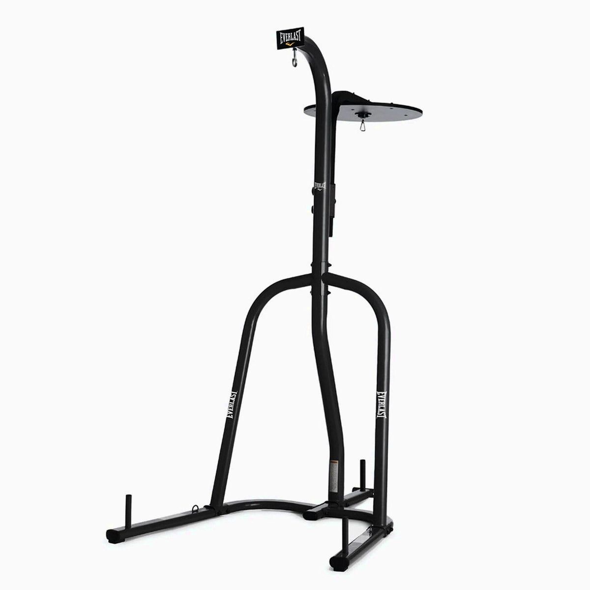 Everlast 2 Station Dual Heavy And Speed Bag Stand - Heavy-Duty Powder Coated Steel