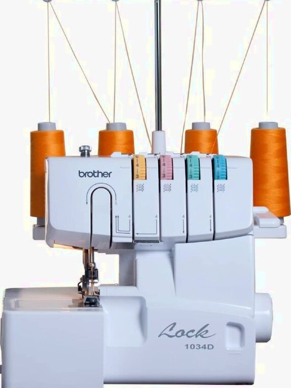 Brother 3/4 Thread Serger With Differential Feed And 3 Accessory Feet - 1034D