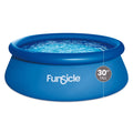 Funsicle Above Ground Swimming Pool, Round, 8 ft x 30 in - Age 6+