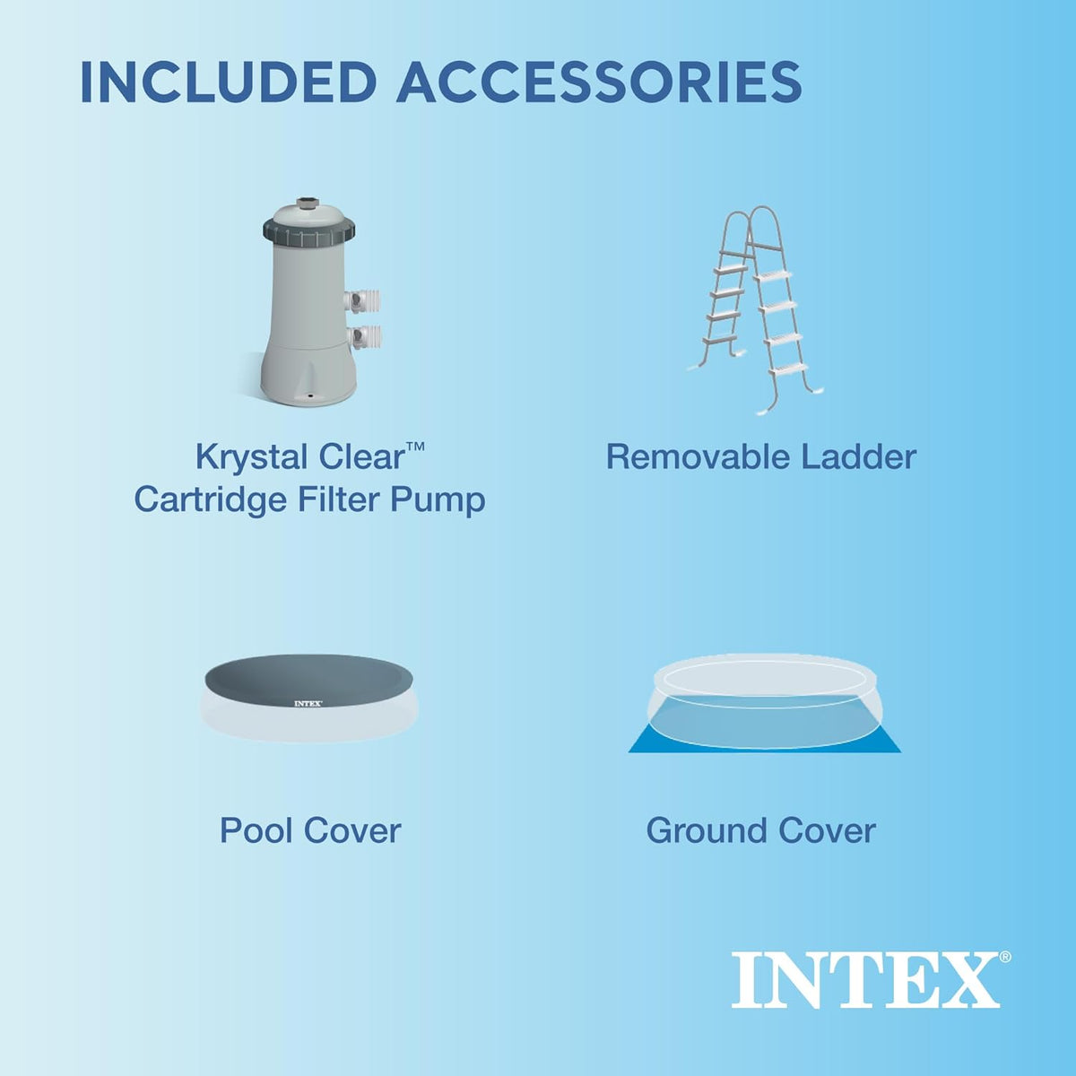 Intex Easy Set Inflatable Swimming Pool Set 15ft x 48in - 28167EH