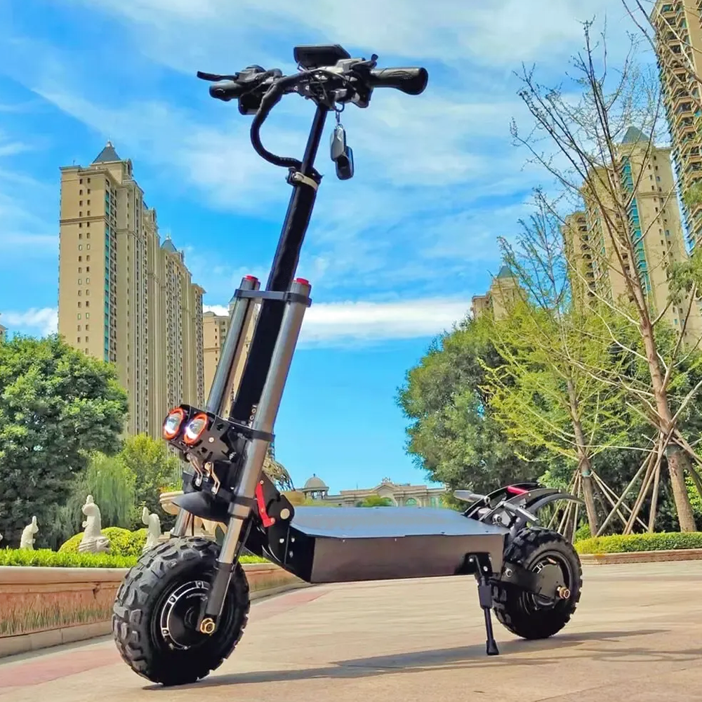 eHoodax Electric Scooter, 5600W Dual Motor, 60V40AH, 11-Inch Tires, Regular Version 20 Miles - HB07