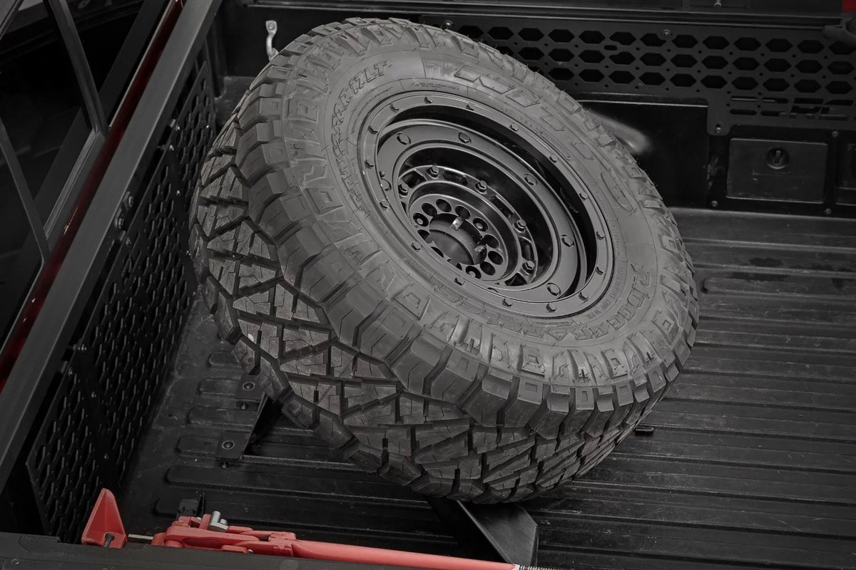 Rough Country Bed Mount Spare Tire Carrier For 2016-2023 Toyota Tacoma - 73110