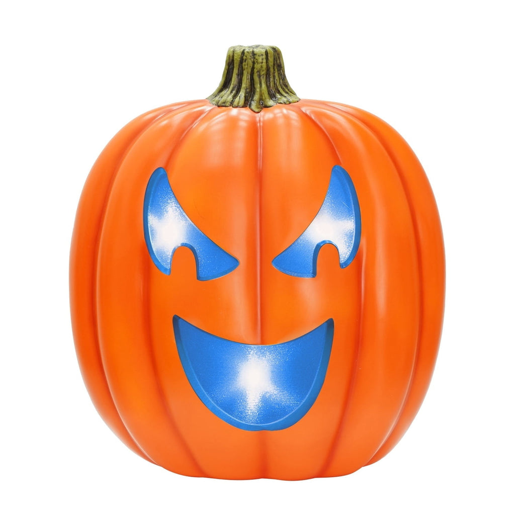 Way To Celebrate Animated Jack-o'-Lantern Halloween Décor, 22 in, Plastic Pumpkin