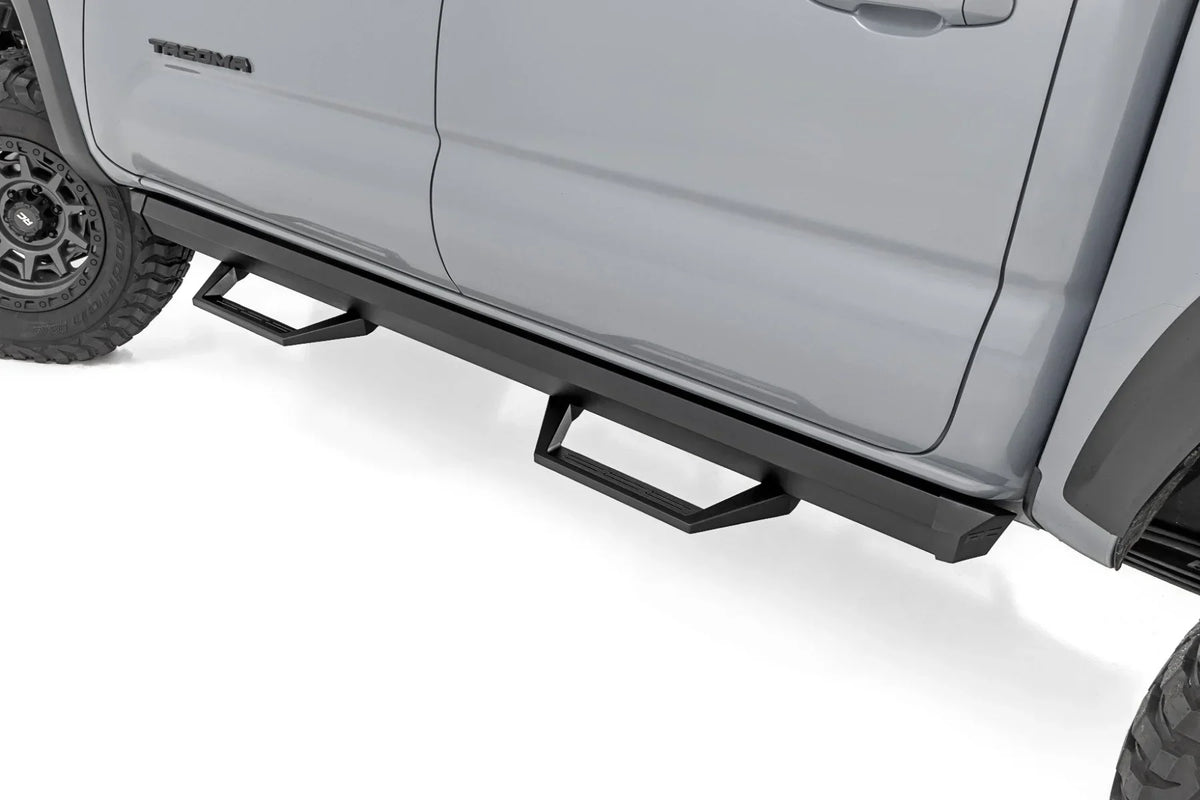 Rough Country SRL2 Adjustable Aluminum Steps For 2005-2023 Toyota Tacoma - 71096