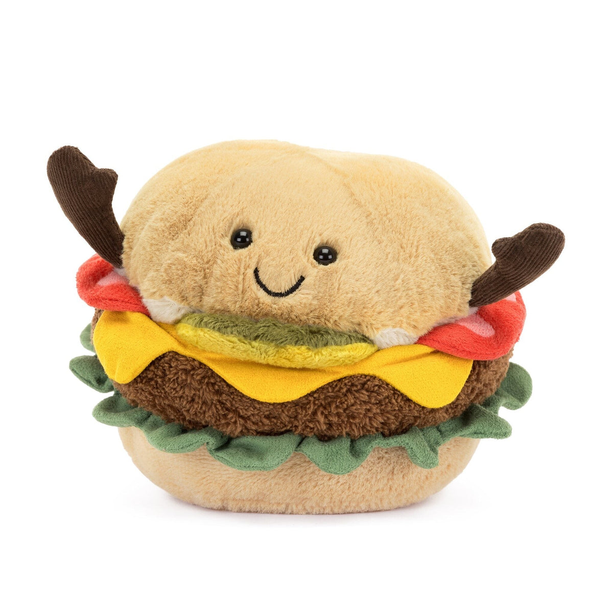 Jellycat Amuseable Food Plush Toy - Hamburger