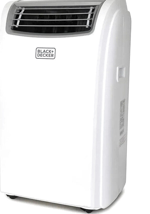 BLACK+DECKER 14,000 BTU Portable Air Conditioner With Heat And Remote Control, White