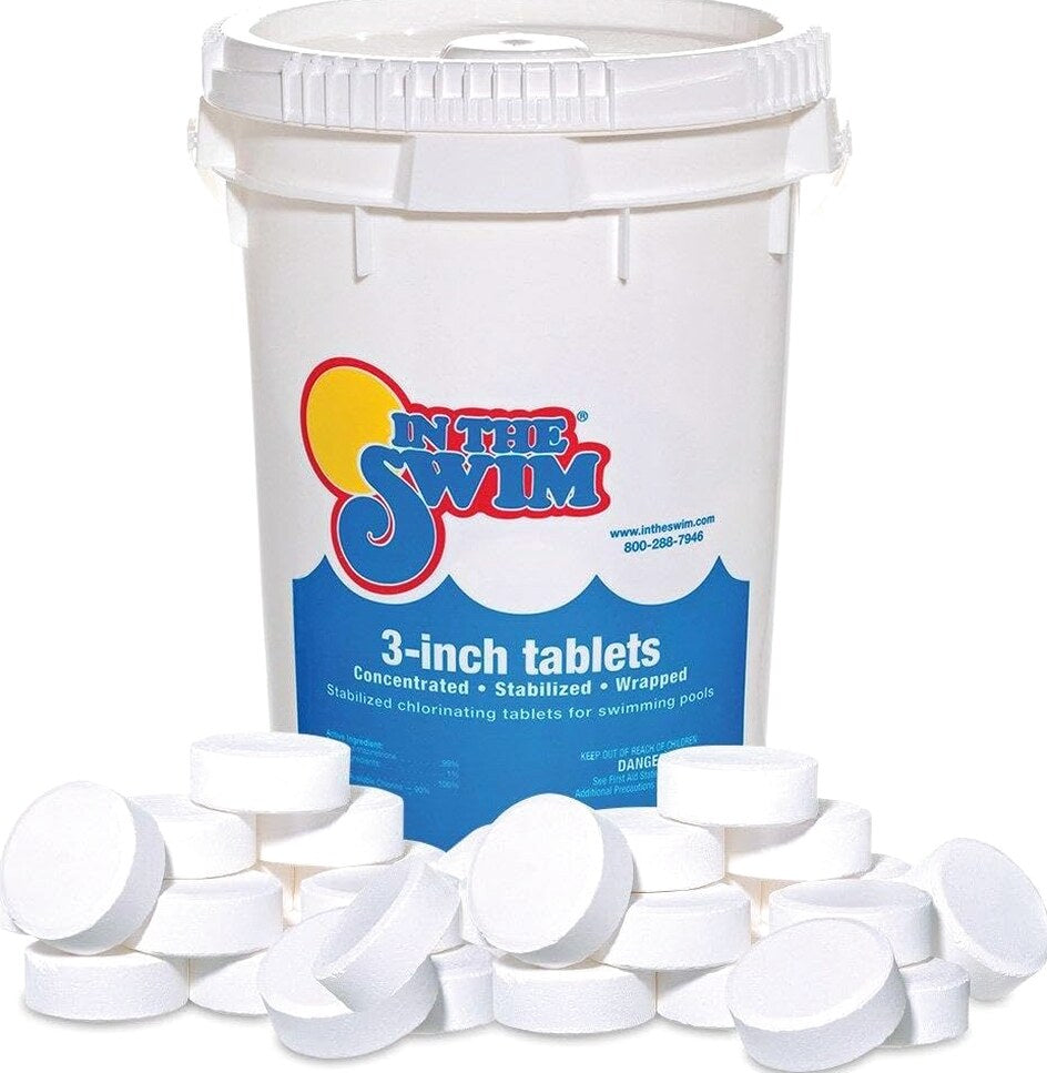 In The Swim 3 Inch Chlorine Tablets 50 lbs - C3050