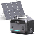 DaranEner Portable Power Station With 80W Solar Panel, 288Wh LiFePO4 Battery, 600W, 1200W Surge