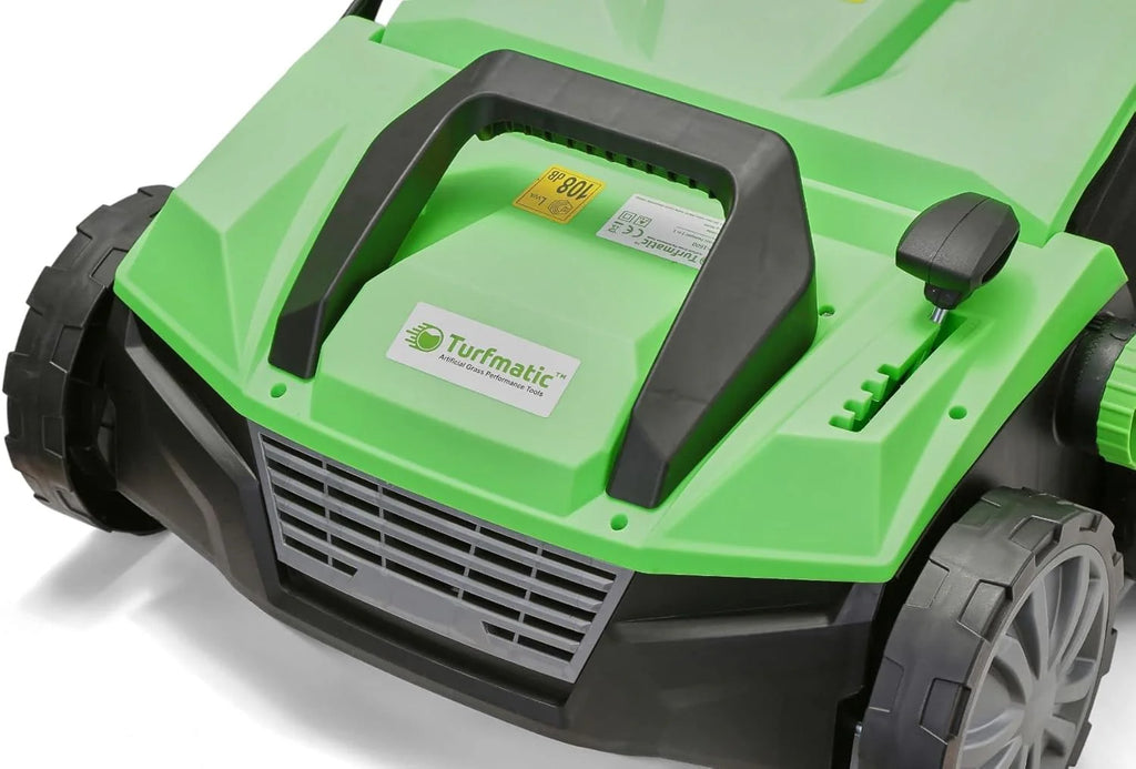 Turfmatic Artificial Grass Sweeper, 15 Inch Brush, 1800W, 2-In-1 Design