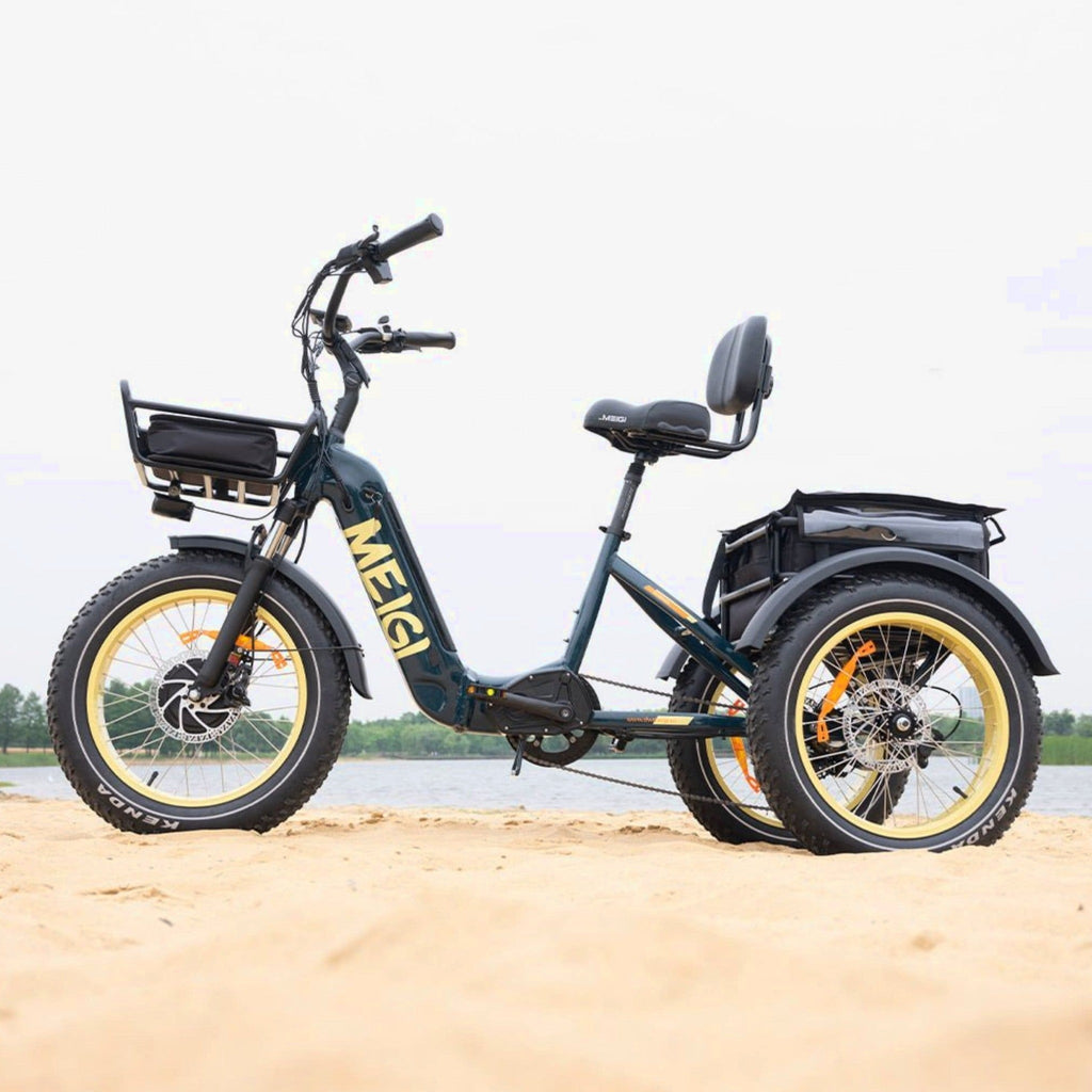 DWMEIGI Silverado 20 Foldable Fat Tire Electric Trike 48V/14AH 750W, 330LBS - MG2301