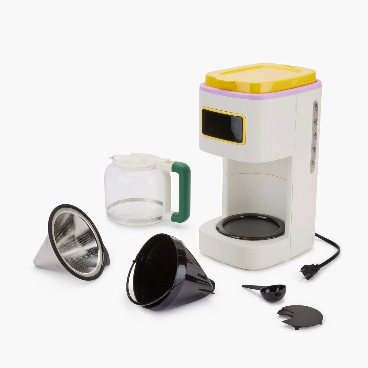 Bodum Programmable 12-Cup Coffee Maker - White/Multi