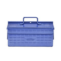 Toyo Steel Cantilever Tool Box, Metallic Periwinkle - ST-350