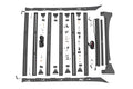 Rough Country Roof Rack System With 40in Front Facing LED For 15-18 Ford F-150 - 51021
