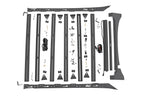 Rough Country Roof Rack System With 40in Front Facing LED For 15-18 Ford F-150 - 51021