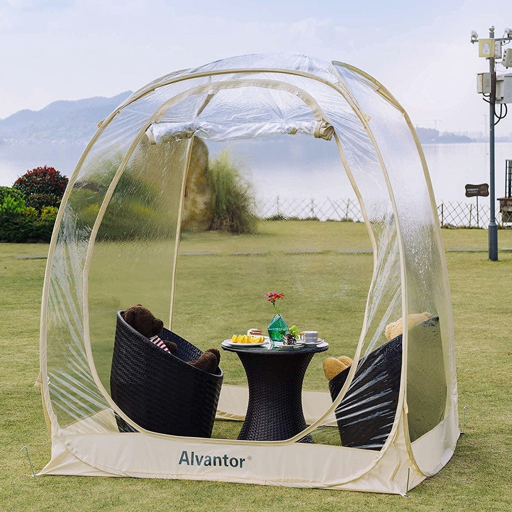 Alvantor Bubble Tent Pop Up Gazebo 8-10 Person 3.6x3.6x2.4H m